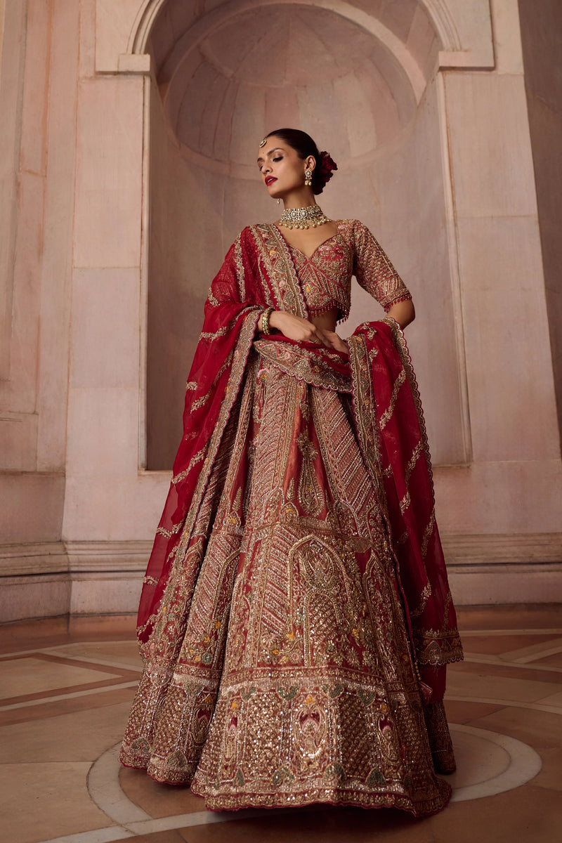 The Zari Zenith Lehenga