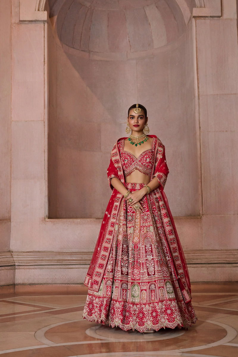 Gulnaar Mirror Muse Lehenga Set