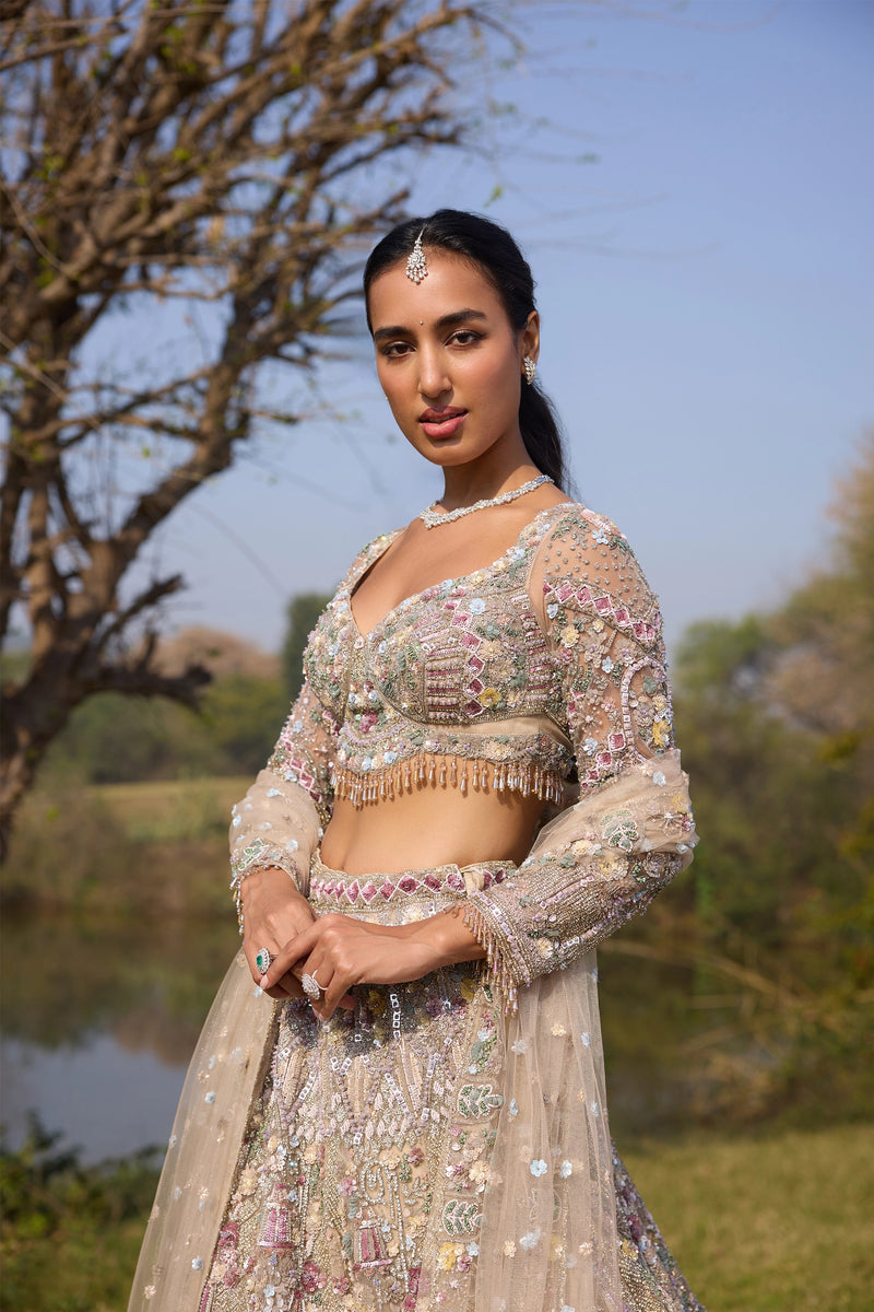 Pastel Prism Lehenga