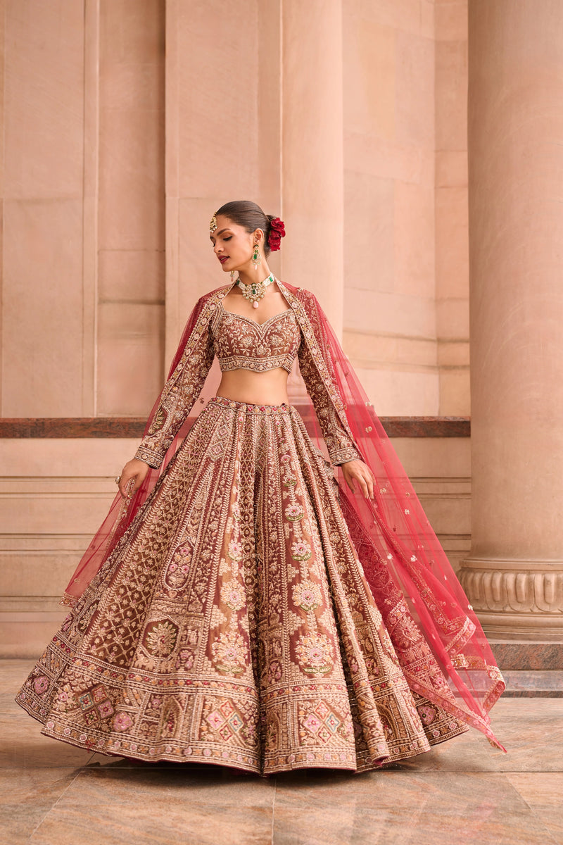 Vintage Rose Enchant Lehenga