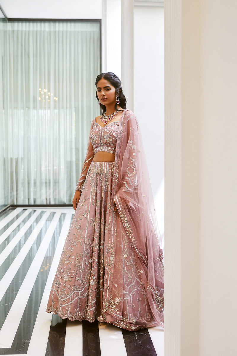 Eternal Rose Lehenga