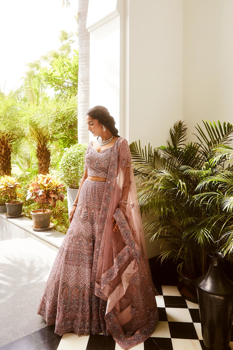 Rosewood Elegance Lehenga